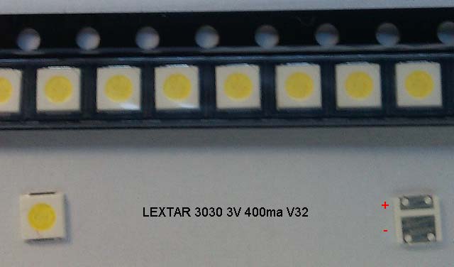 LED LEXTAR 3030 3V 400ma V32 купить Киев