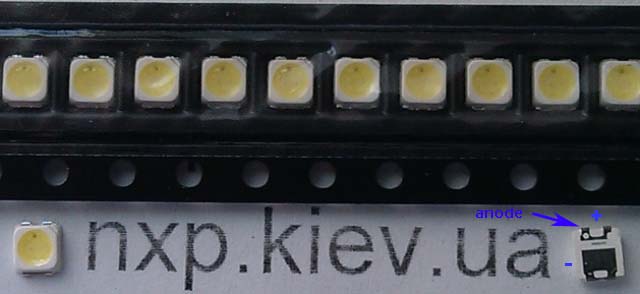 LED Samsung 2828 3V 570ma купить Киев