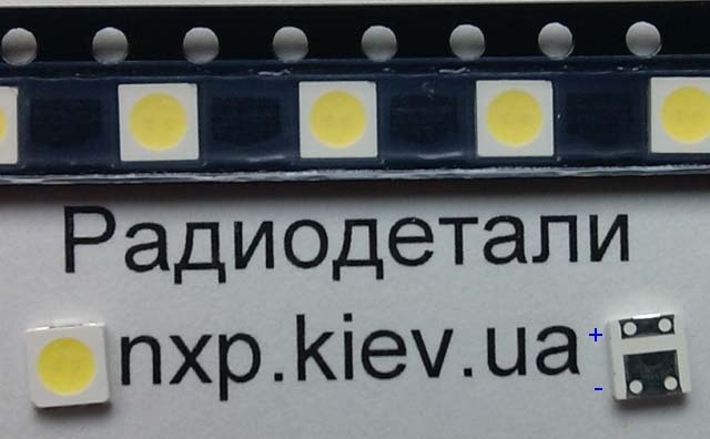 LED Sharp 3535 6V 175ma купить Киев