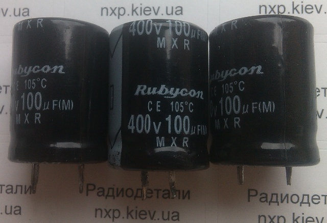конденсатор 400V 100uF 18/30/105
