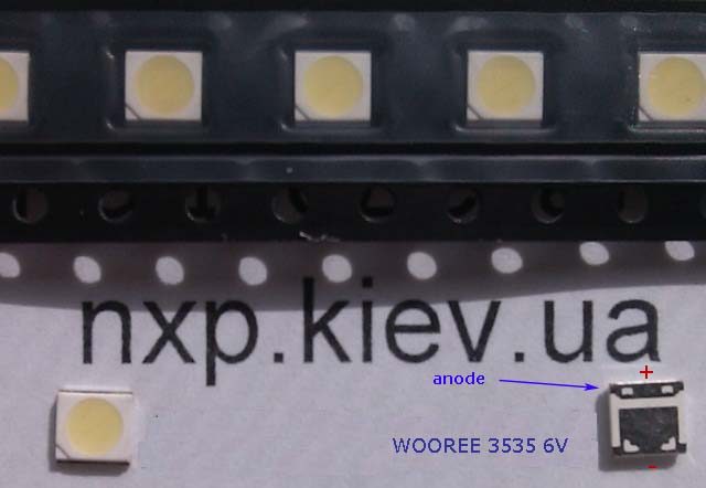 Светодиоды для LED подсветки телевизора LG. напряжение led подсветки телевизора 6V